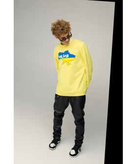 Sweatshirt men's OVERSIZE /no flis/