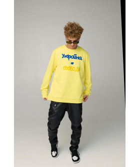 Sweatshirt men's OVERSIZE /no flis/