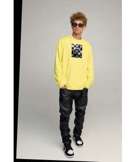 Sweatshirt men's OVERSIZE /no flis/