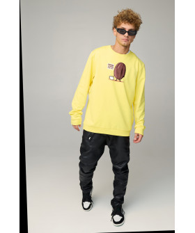 Sweatshirt men's OVERSIZE /no flis/