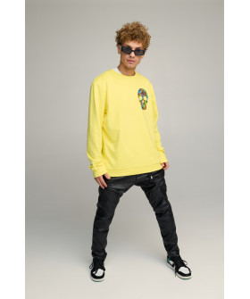Sweatshirt men's OVERSIZE /no flis/