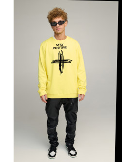 Sweatshirt men's OVERSIZE /no flis/