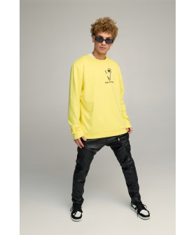 Світшот чоловічий OVERSIZE /no flis/