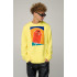 Sweatshirt men's OVERSIZE /no flis/