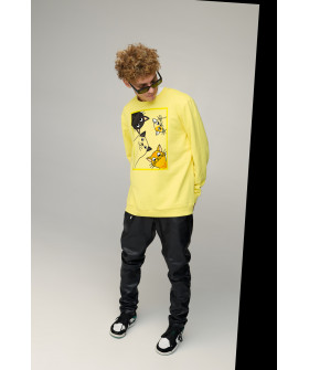 Свитшот мужской OVERSIZE /no flis/