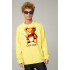 Sweatshirt men's OVERSIZE /no flis/