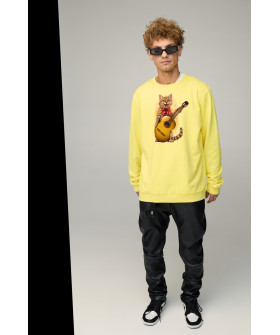 Світшот чоловічий OVERSIZE /no flis/