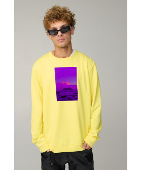 Sweatshirt men's OVERSIZE /no flis/