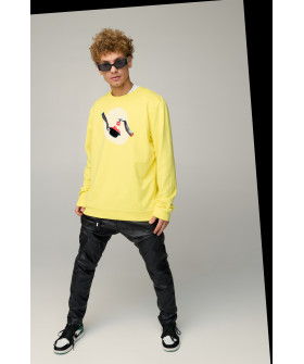 Sweatshirt men's OVERSIZE /no flis/