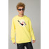 Sweatshirt men's OVERSIZE /no flis/