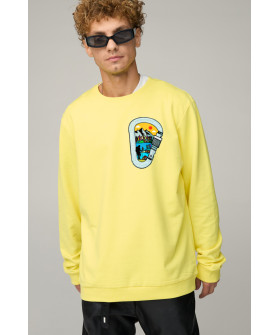 Sweatshirt men's OVERSIZE /no flis/