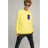 Sweatshirt men's OVERSIZE /no flis/