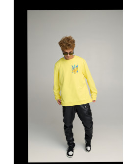 Sweatshirt men's OVERSIZE /no flis/