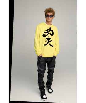 Sweatshirt men's OVERSIZE /no flis/