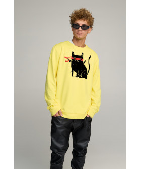 Sweatshirt men's OVERSIZE /no flis/