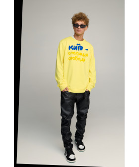 Світшот чоловічий OVERSIZE /no flis/