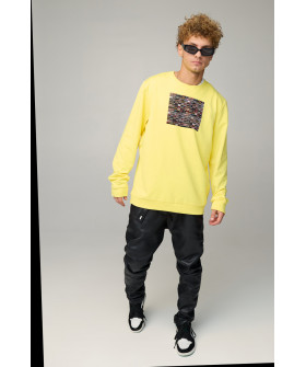 Світшот чоловічий OVERSIZE /no flis/