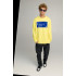 Sweatshirt men's OVERSIZE /no flis/