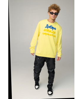 Sweatshirt men's OVERSIZE /no flis/