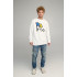 Sweatshirt men's OVERSIZE /no flis/