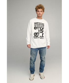 Sweatshirt men's OVERSIZE /no flis/