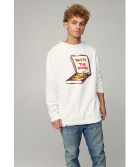 Sweatshirt men's OVERSIZE /no flis/