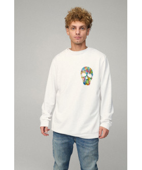 Sweatshirt men's OVERSIZE /no flis/