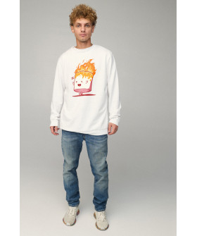 Свитшот мужской OVERSIZE /no flis/