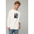 Sweatshirt men's OVERSIZE /no flis/