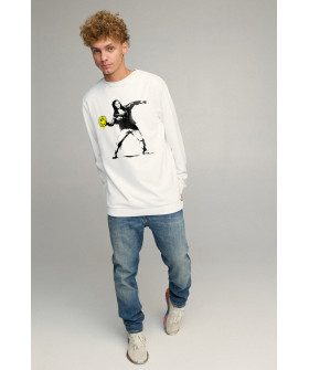 Свитшот мужской OVERSIZE /no flis/