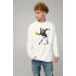 Sweatshirt men's OVERSIZE /no flis/