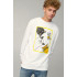 Sweatshirt men's OVERSIZE /no flis/