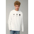 Sweatshirt men's OVERSIZE /no flis/