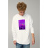 Sweatshirt men's OVERSIZE /no flis/