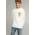 Sweatshirt men's OVERSIZE /no flis/