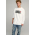 Sweatshirt men's OVERSIZE /no flis/