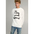 Sweatshirt men's OVERSIZE /no flis/