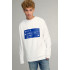 Sweatshirt men's OVERSIZE /no flis/