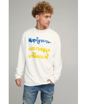 Sweatshirt men's OVERSIZE /no flis/