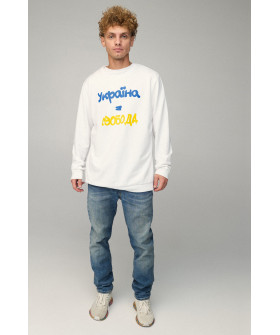 Свитшот мужской OVERSIZE /no flis/