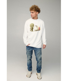 Світшот чоловічий OVERSIZE /no flis/