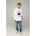 Sweatshirt men's OVERSIZE /no flis/