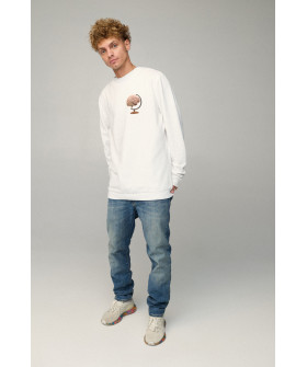 Sweatshirt men's OVERSIZE /no flis/