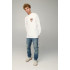 Sweatshirt men's OVERSIZE /no flis/