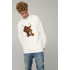 Sweatshirt men's OVERSIZE /no flis/