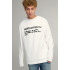 Sweatshirt men's OVERSIZE /no flis/