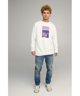 Sweatshirt men's OVERSIZE /no flis/