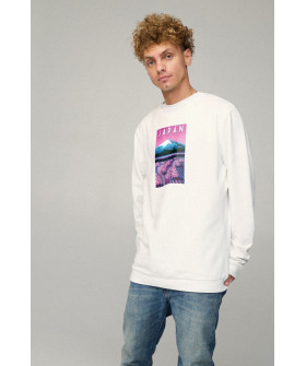 Sweatshirt men's OVERSIZE /no flis/