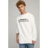 Sweatshirt men's OVERSIZE /no flis/