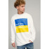 Sweatshirt men's OVERSIZE /no flis/